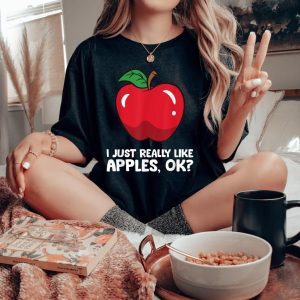 Apple Enthusiast Celebrating Love for Apples in Style
