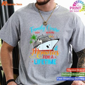 Beach Memories Family Cruise 2024 T-shirt