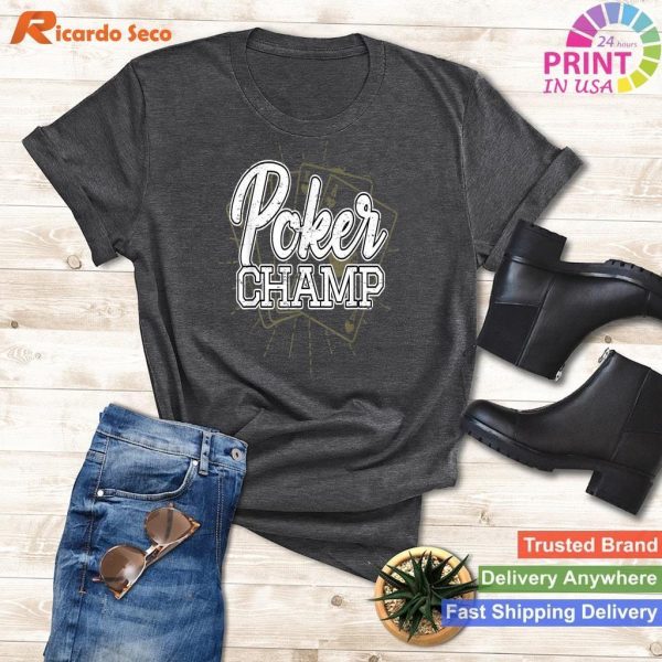 Best Poker Player Cards Game T-shirt