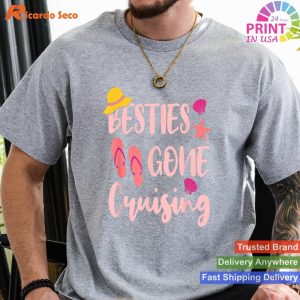 Besties Cruise Getaway Ladies' T-shirt