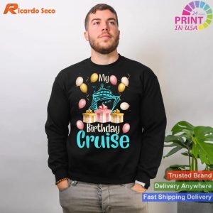 Birthday Bash Festive Cruise Ship Party T-shirt