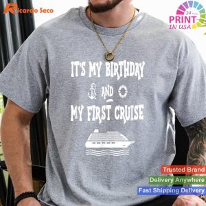 Birthday Cruise Bash Celebrate Party T-shirt