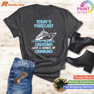 Boat Trip Laughs Funny Cruise Design for Men and Women T-shirt