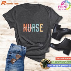 Boho Retro Vintage RN Stethoscope Fashion for Nursing Professionals