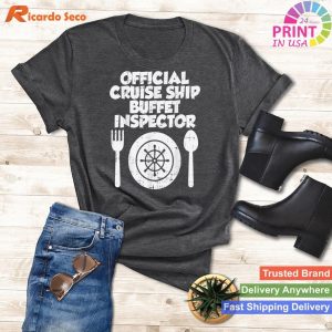 Buffet Inspector Funny Cruise Vacation Gift T-shirt