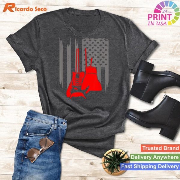 Celebrate Your Patriotism with American Flag Boxing Apparel - Must-Have Boxer T-shirts