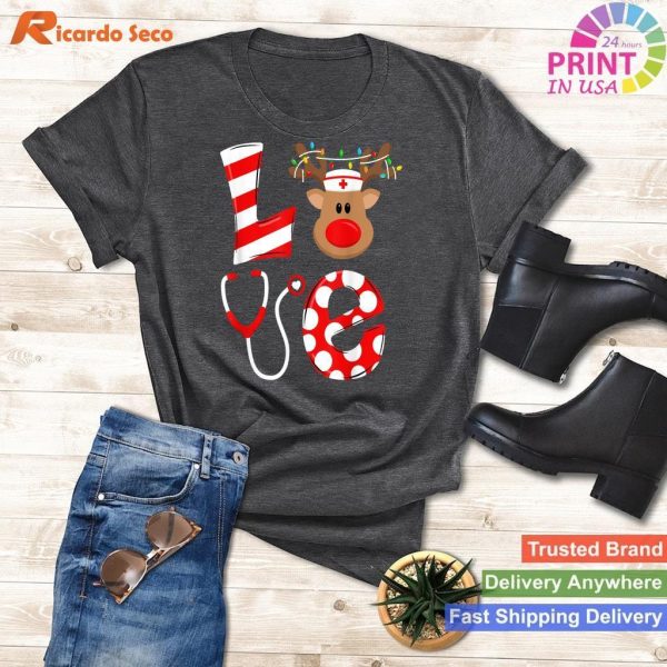 Christmas Nurse Love NICU RN, ER, Santa Reindeer Hats, and Elves - Part 1