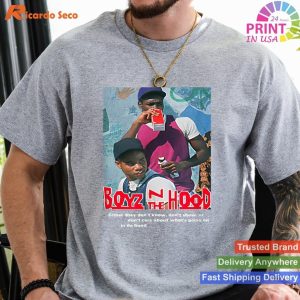 Classic Cinema Tribute Boyz n the Hood They Don't Know T-shirt