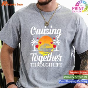 Couple's Journey Funny Cruise Together T-shirt