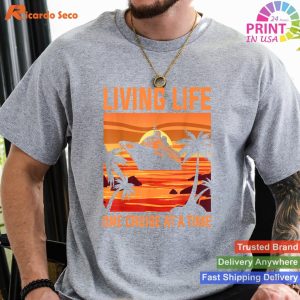 Design Delights Cruise Ship Cruising Lovers T-shirt for Men and Women