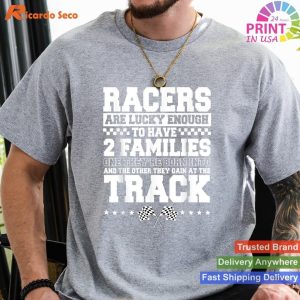 Dirt Track Racing Automobile Race Bike Car Racers Motocross T-shirt