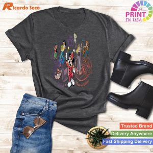 Disney 100 Years of Music and Wonder Piano Full Color D100 T-shirt
