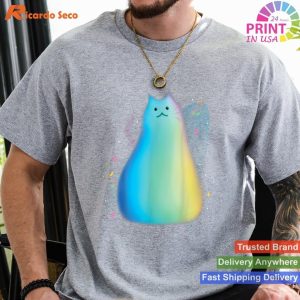 Disney Pixar Soul Cat Portrait Music Notes T-shirt