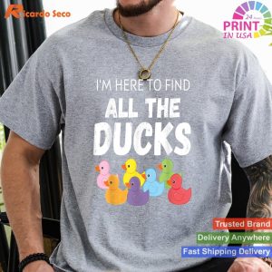 Duck-Seeking Expedition Cruising Ducks T-shirt