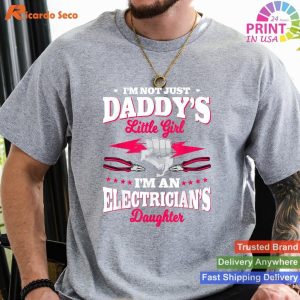 Electrician Dad Electrical Technician T-Shirt