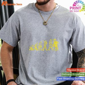 Electrician & Electrical Engineer Gift Electricity Evolution T-Shirt