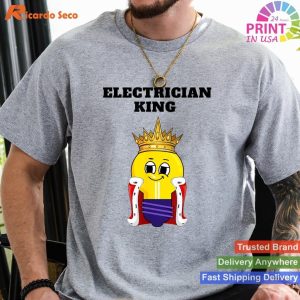 Electrician King Men's Electrician T-Shirt