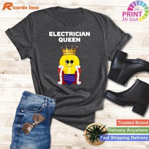 Electrician Queen Women's Electrician T-Shirt