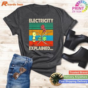 Electrician's Guide Volt, Ohm, Amp Funny T-Shirt