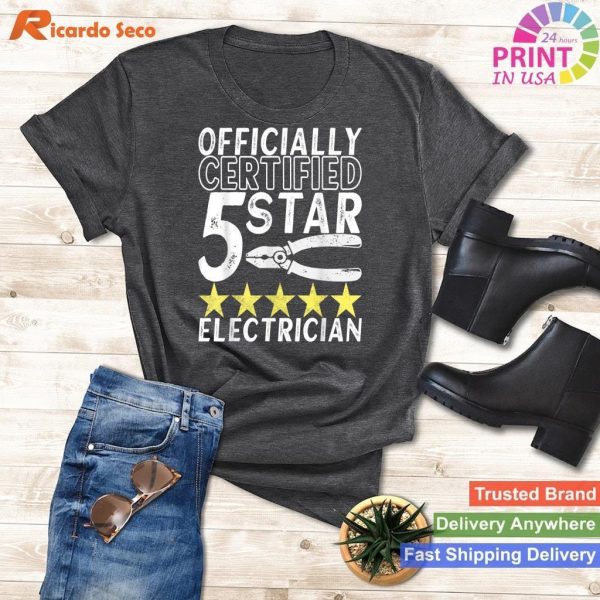 Electronics Engineer & Electrician Professional T-Shirt