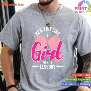 Empowerment in Style Boxing Shirts for Girls, Boxing Gifts for Women T-shirt