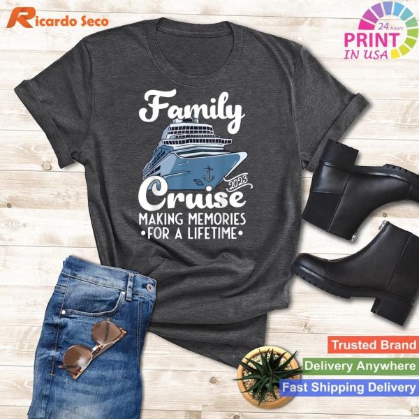 Family Cruise 2023 Cruising T-shirt