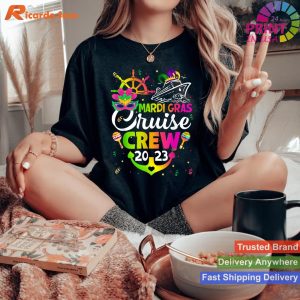 Festival Fun Mardi Gras Cruise Crew 2023 T-shirt