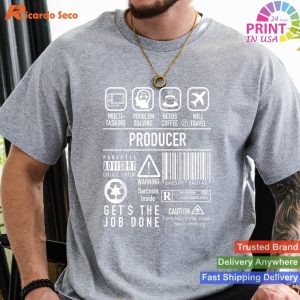 Film Executive Producer T-Shirt - A Thoughtful Gift for Movie Buffs