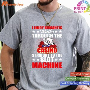 Funny Casino Shirt Gamblers Cards Gambling Poker T-shirt