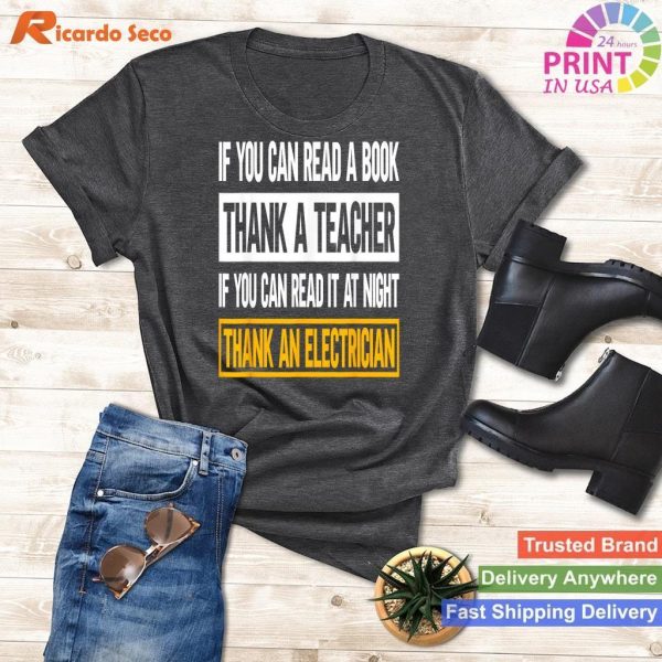Funny Electrical Engineer Electrician T-Shirt