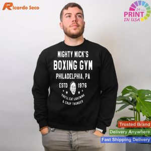 Funny Mighty Micks Boxing Gym Unisex for Mens, Women T-shirt