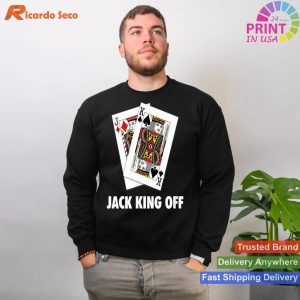 Funny Poker Jack King Off Suit T-shirt