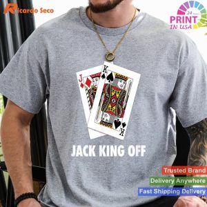Funny Poker Jack King Off Suit T-shirt