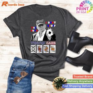 Funny Trump Poker I Don't Bluff, The Nuts Ace President T-shirt