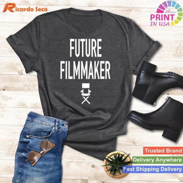 Future Film Maker T-Shirt - Perfect for Aspiring Directors & Producers