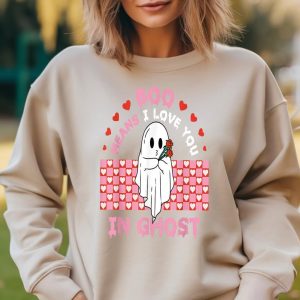 Ghostly Love Funny Boo Means I Love You Spooky Valentine