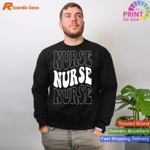 Groovy Nurse Shirt Women School Nurse RN ICU ER Pediatric - Part 2