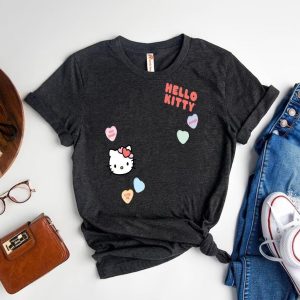 Hello Kitty Candy Hearts A Sweet Valentine is Day Tee