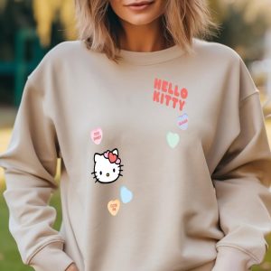Hello Kitty Candy Hearts A Sweet Valentine is Day Tee