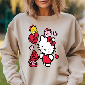 Hello Kitty is Be Mine A Candy Gifts Valentine is Tee