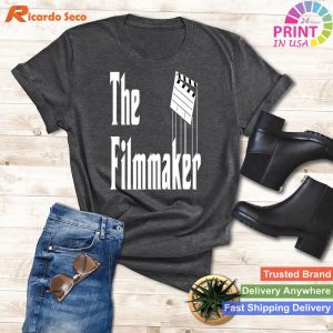 Humorous Filmmaker Gift Tee - Funny Film Making & Movie Director Shirt