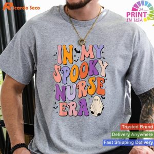 In My Spooky Nurse Era Halloween Groovy Witchy Spooky Nurse Shirt - Part 1