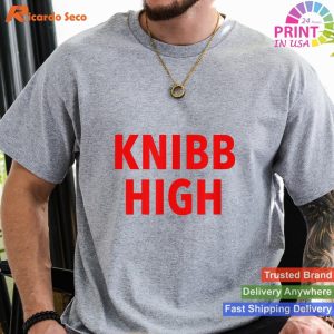 Knibb High Football & Decathlon T-Shirt - Tribute to 90s Movies
