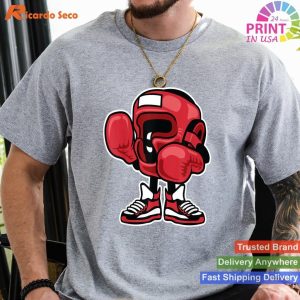 Laugh in the Ring Funny Boxing Gifts for Girls Boys Kids T-shirt