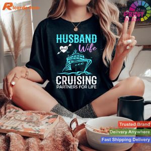 Lifelong Partners Husband-Wife Cruise Couples T-shirt