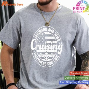 Lifelong Partners Husband-Wife Cruise Matching T-shirt