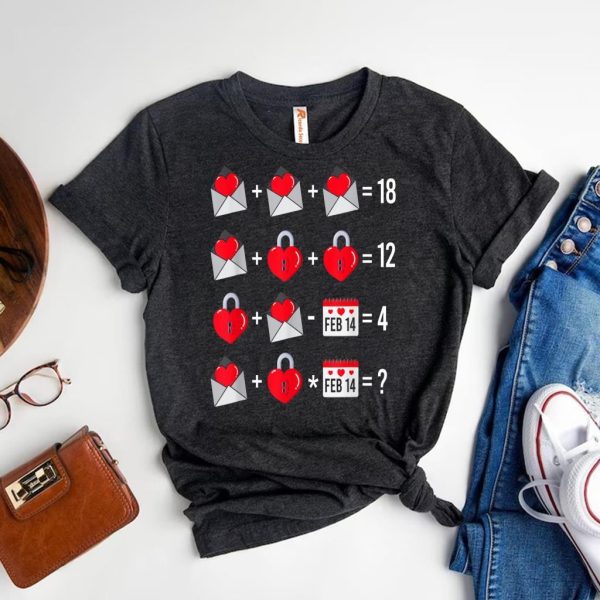 Math Love 'Order of Operations' Valentine Is Day Teacher Tee