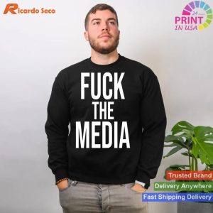 Media Rebellion Fuck The Media - Premium Statement Tee
