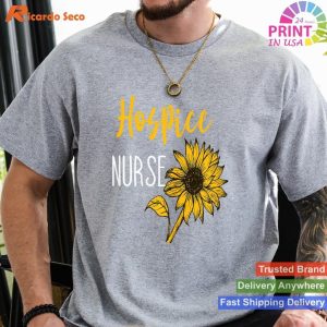 Medical Nurse Life Hospice Nurse Terminal Care Hospice Work T-shirt