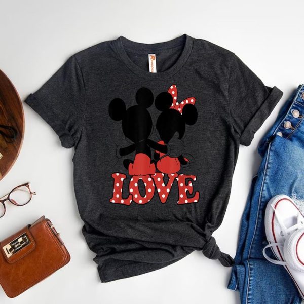 Mickey & Minnie is Love Hug A Disney Valentine is Embrace